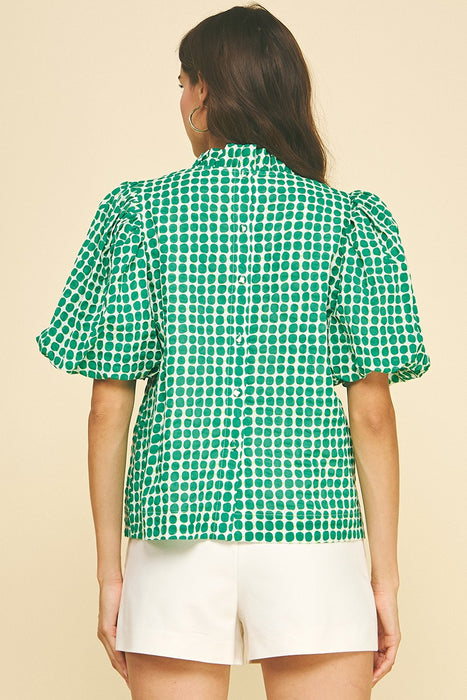 Polka Dot Blouse