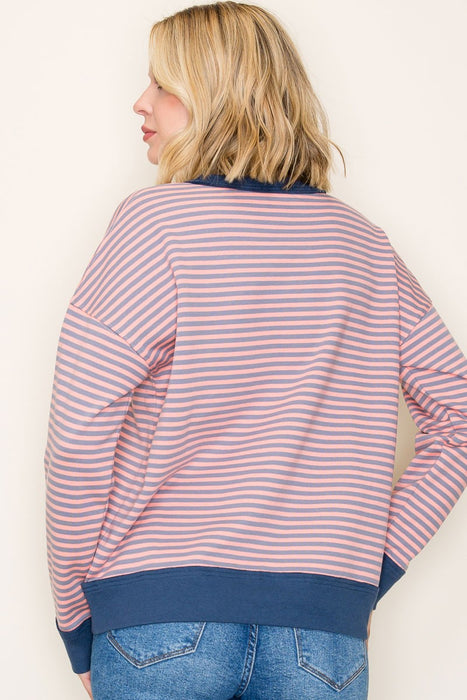 Striped Sweatshirt