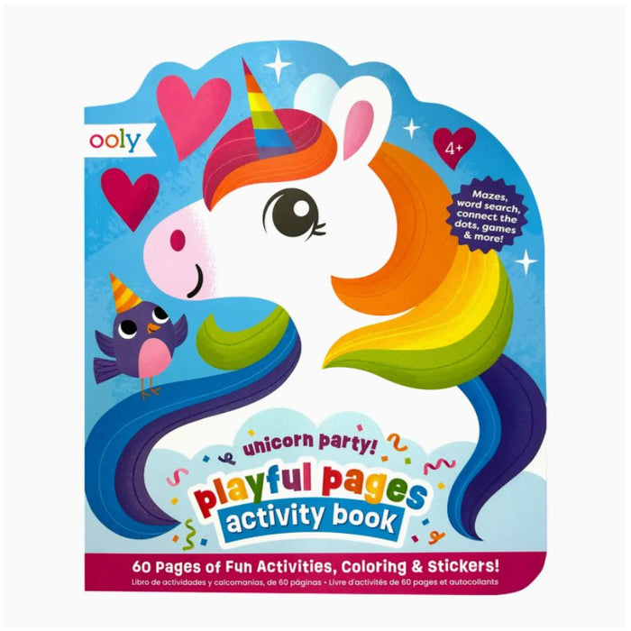 Playful Pages Activity Book Unicorn Party