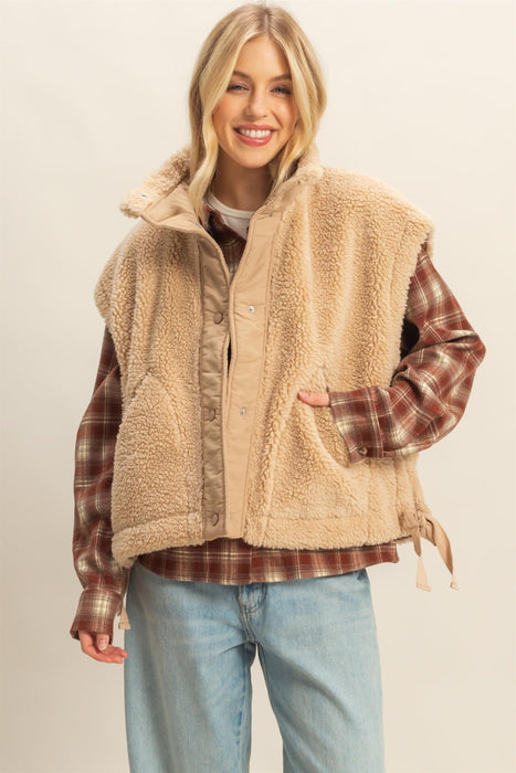 Sherpa Vest Side Bows