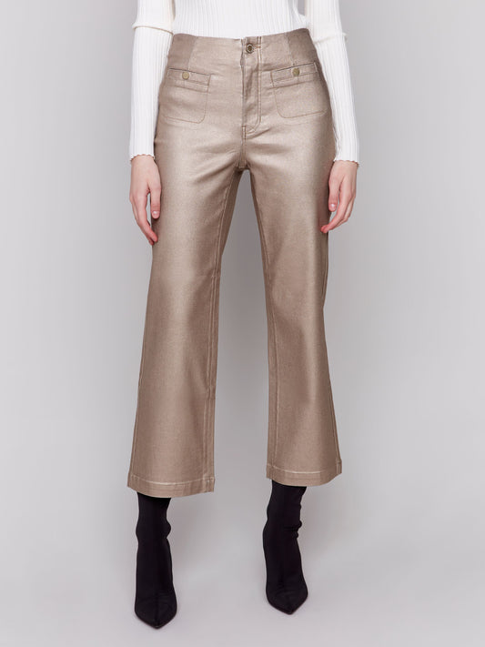 SHIMMERY PULL ON PANT