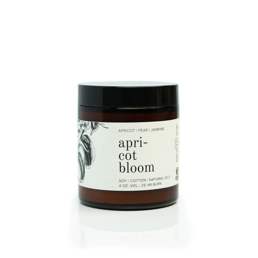 APRICOT BLOOM SOY CANDLE 4OZ