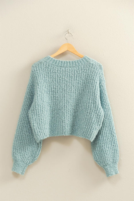 Cropped Cozy Cardigan