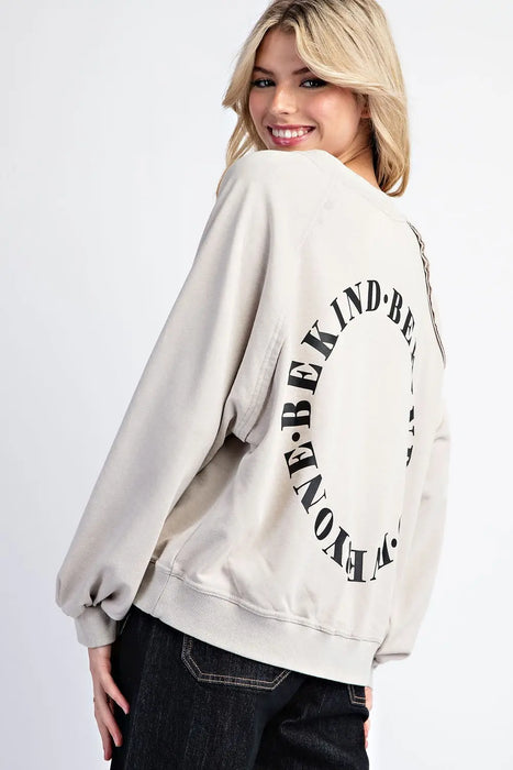 Be Kind Pullover Sweatshirt