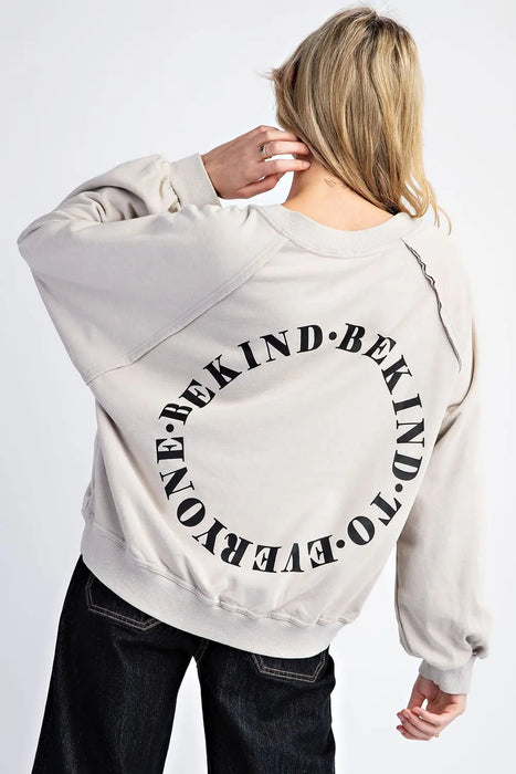 Be Kind Pullover Sweatshirt