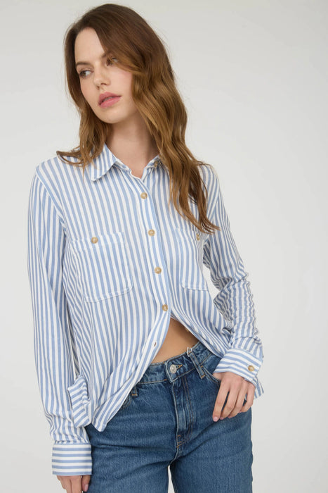 Stripe Button Down Shirt