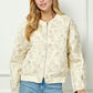 FLORAL STITCHING JACKET