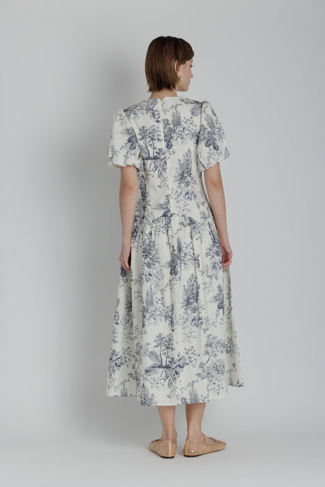 Drop Waist Midi Dress