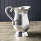 HAMMERED PITCHER 9"