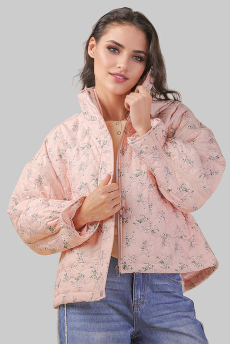 Floral Quilted Jacket