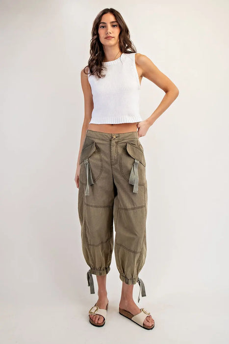 Flap Pocket Cargo Joggers
