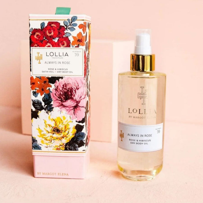 ALWAYS IN ROSE DRY BODY OIL