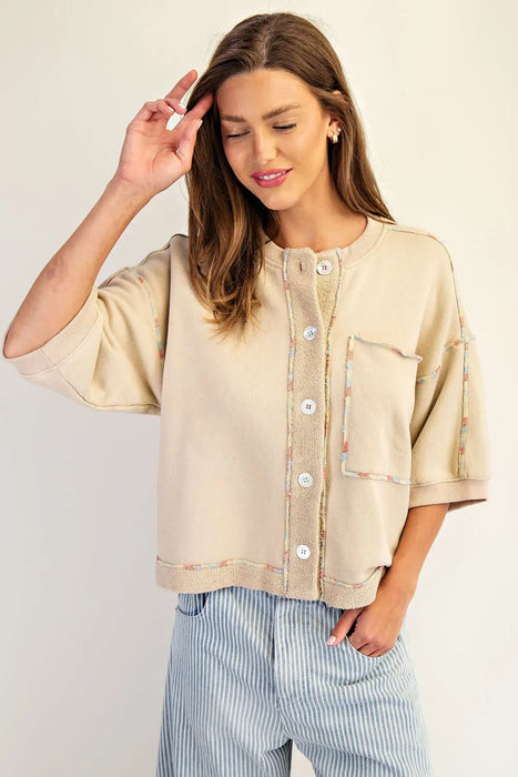 Button Down Top