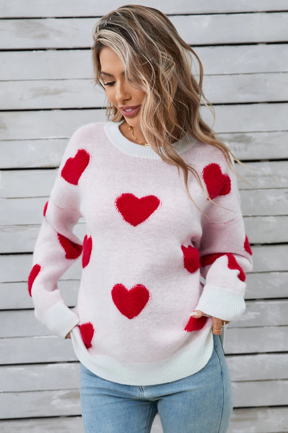 HEART SWEATER