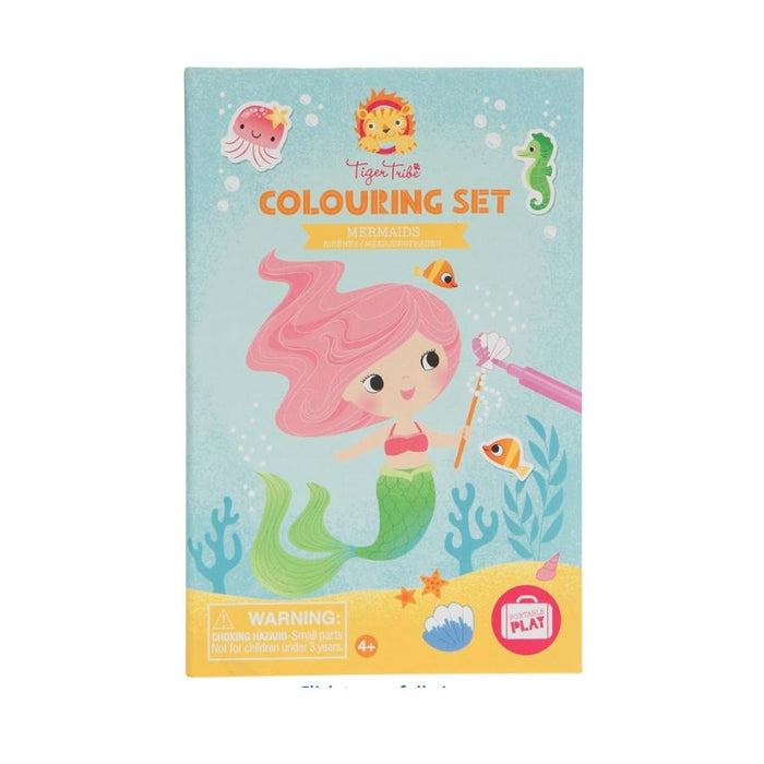 Colouring Set Mermaids