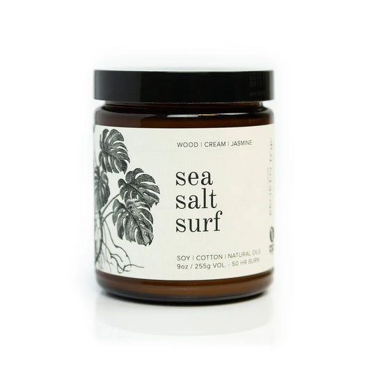 SEA SALT SURF 9 0Z CANDLE