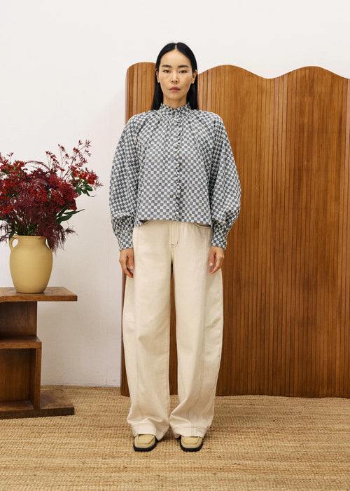 Zinnia Shirt Bleu Jean