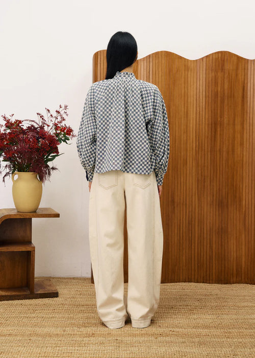 Zinnia Shirt Bleu Jean