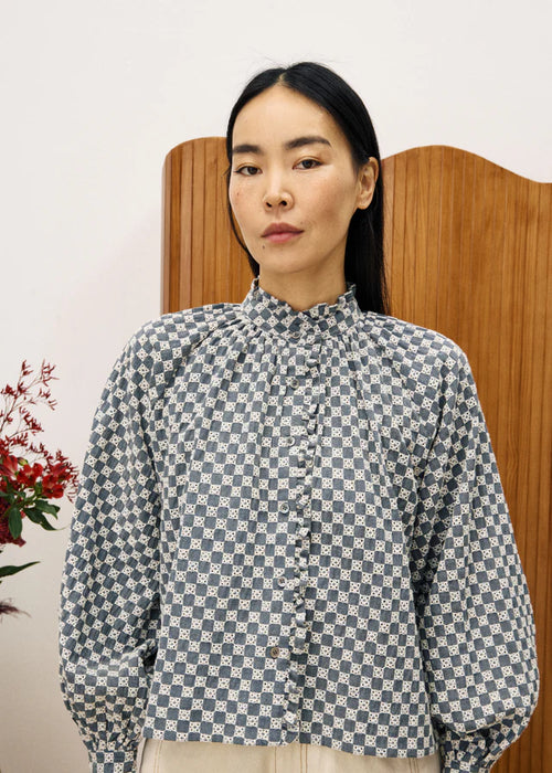 Zinnia Shirt Bleu Jean