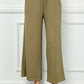 VERY SOFT CROPPED WIDE PANTS