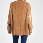 BROWN CARDIGAN one size