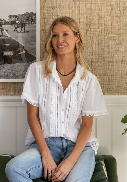 Malia Short Sleeve Button Up