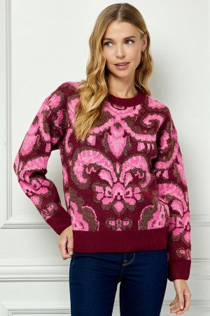 PRINT SWEATER