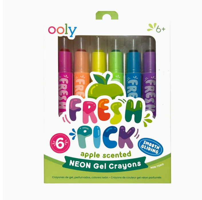 Fresh Pick Apple Scented Gel Crayons