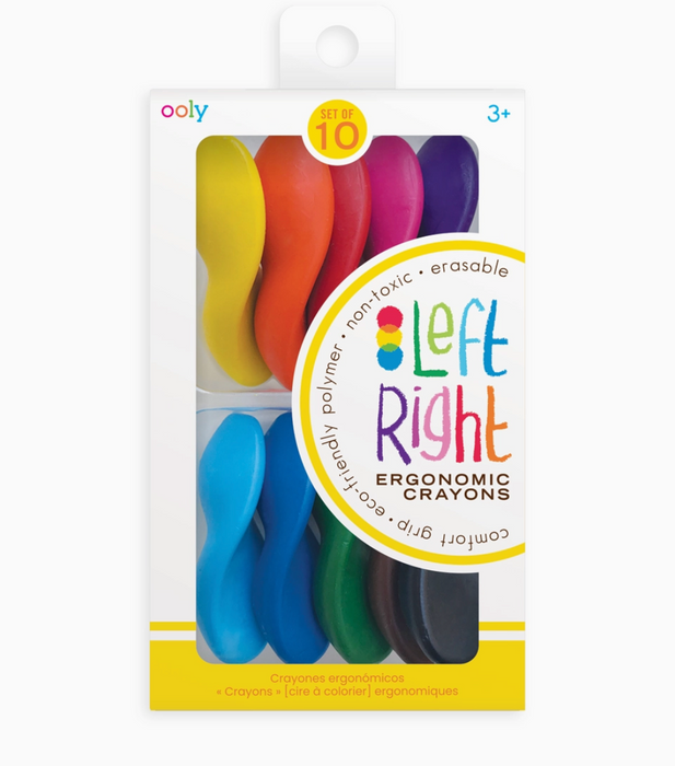 Left Right Crayons