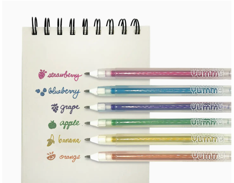 Yummy Yummy Scented Metallic Gel Pens