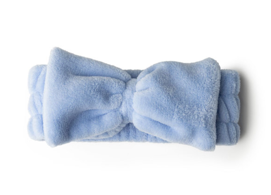 Take a Bow Headband Blue