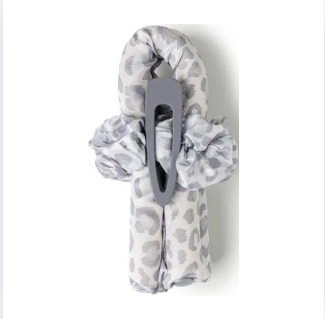 Silky Soft Hair Cutler grey cheetah