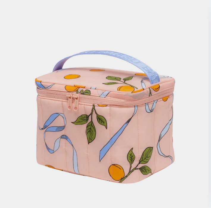 Baggu Puffy Lunch Bag Apricots & Ribbons