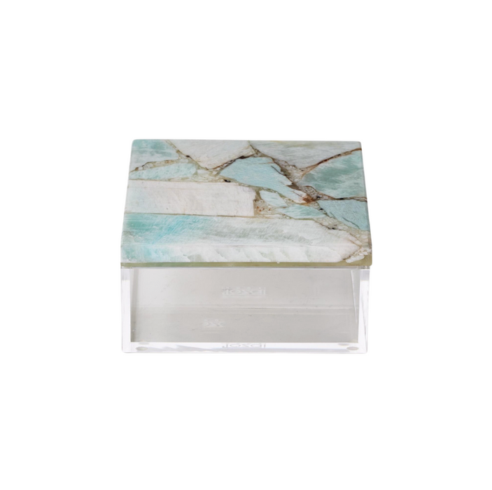Acrylic Box W/Amazonite