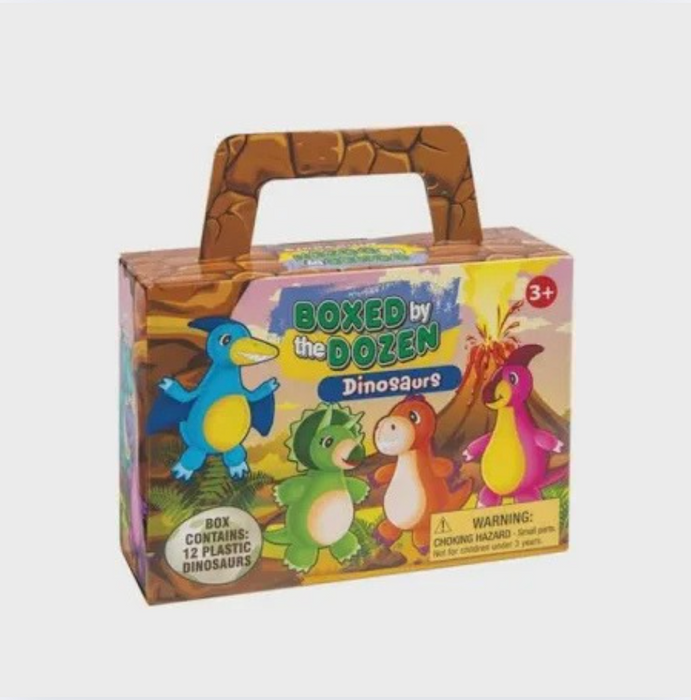 Boxed By The Dozen Dinosaurs