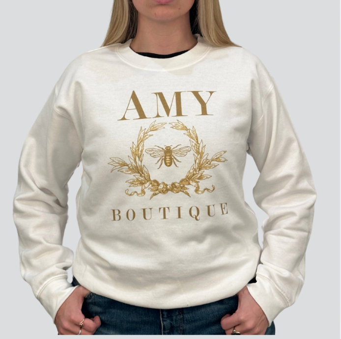 Crew Nk SweatShirt Amy Boutique