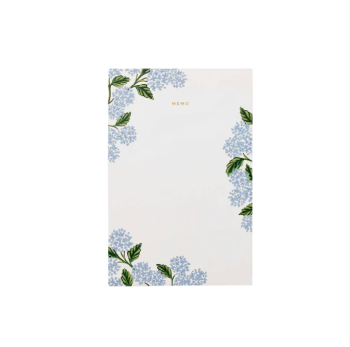 Hydrangea Memo Notepad Large