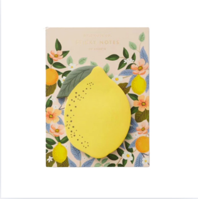 Lemon Sticky Notes