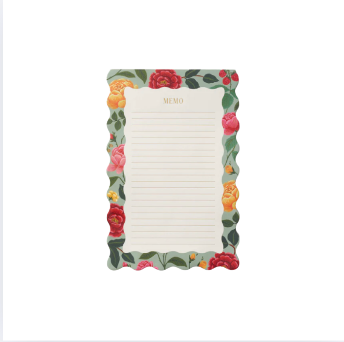 Roses Memo Notepad