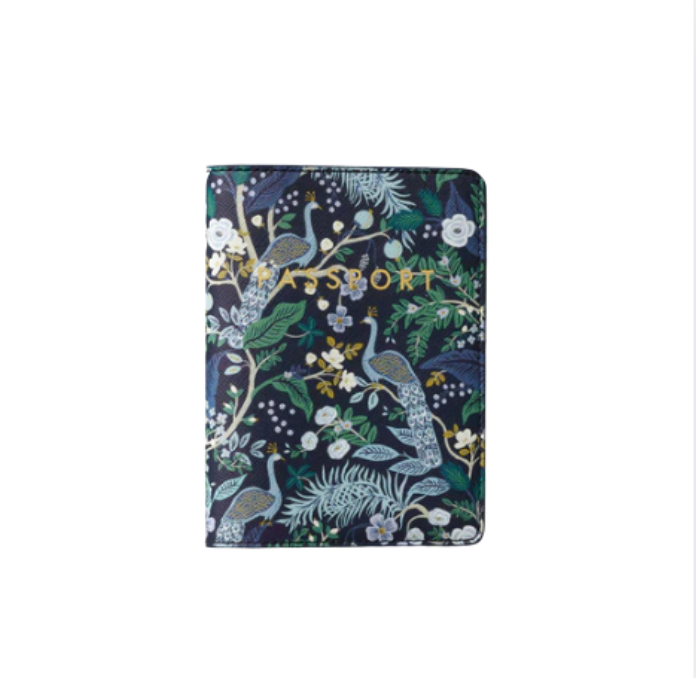 Peacock Passport Holder