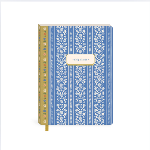 Journal Contrast Spine 6x8.25 Blue Stripe