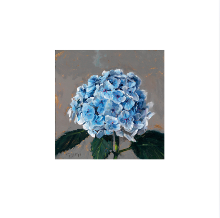 Giclee Wall Art 5x5 Hydrangea
