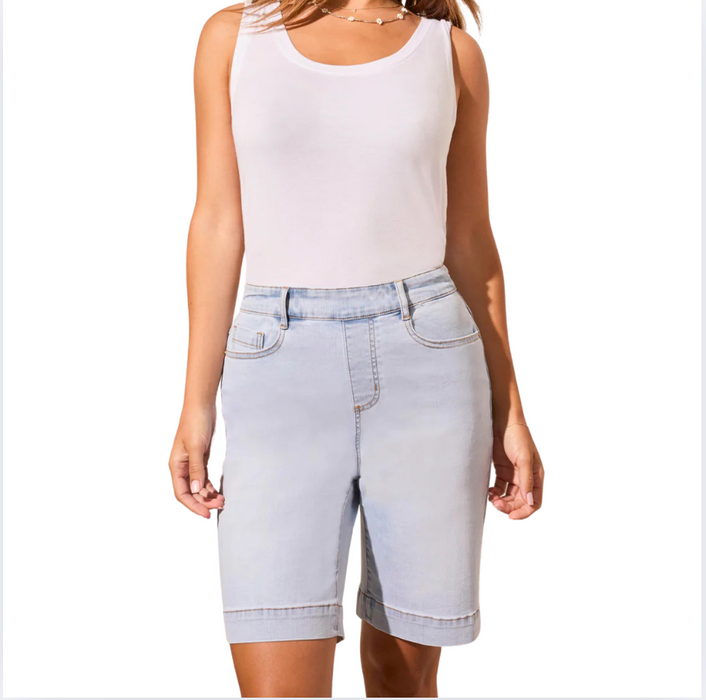 AUDREY PULL ON A-LINE BERMUDA