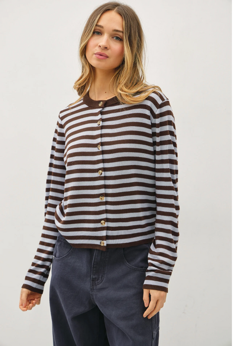 Striped Cardigan