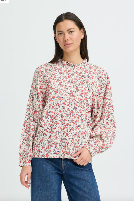 Floral Button Down Top
