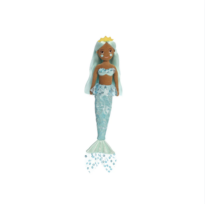 18" Cheeky Too Sparkles Aqua Fleur