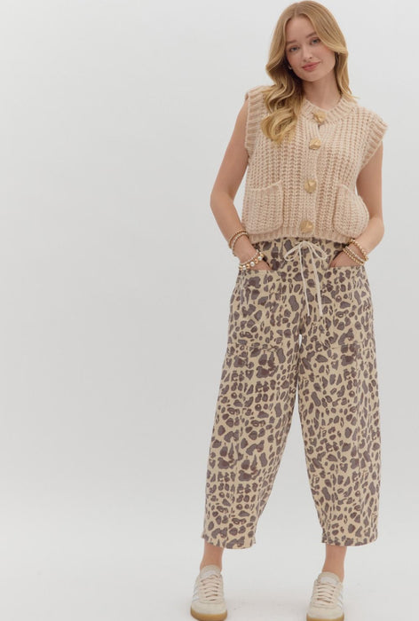 Cheetah Print Pants
