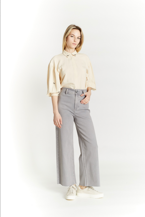 High Rise Jean True Grey