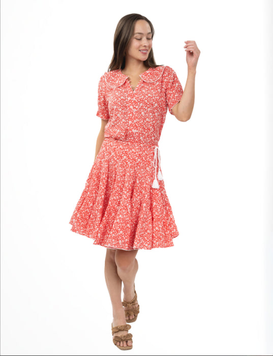 Ditsy Poet Top