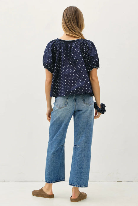 Polka Dot Blouse